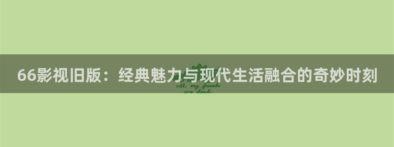 大明王朝1566在线观看策驰影院：66影视旧版：经典魅力与现代生活融合的奇妙时刻